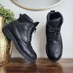Joe Rocket Orbit Men’s Black Motorcycle Riding Protective Workwear Boots Size 13